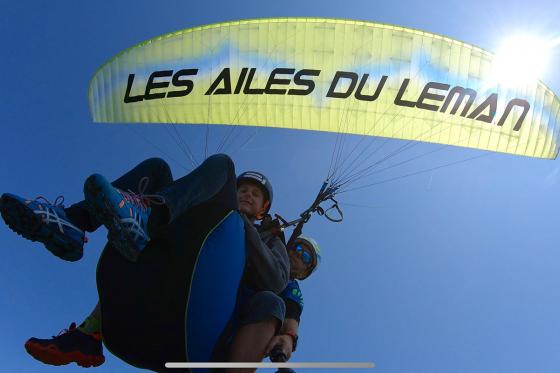 Vol en parapente  - Biplace dans la région du Léman pour 2 personnes 8 