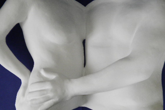 Moulage sur corps pour 2 - Moulage en plâtre pour les couples  