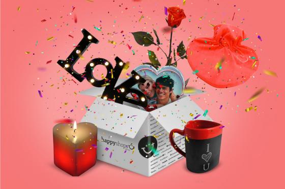 XL Romantik Box - Überraschungen im Wert von über CHF 200.-  