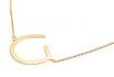 Buchstaben Kette Gold - personalisiert 3