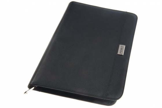 Tagungsmappe Nappalux - Rindsleder, mit Gravur  