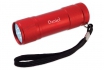 Lampe de poche LED - rouge, personnalisable 