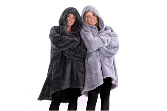 Pull sweat plaid XXL - gris 4 