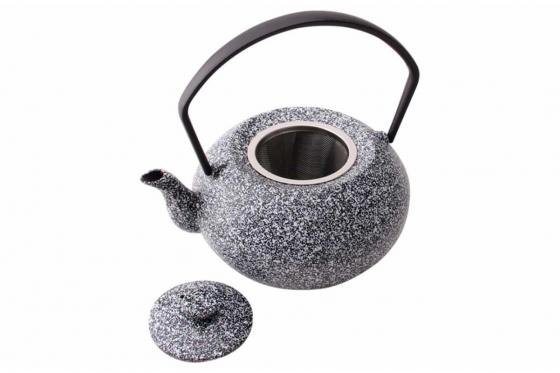 Tee Set - 4 Tassen, Teekanne und Erblühtee 3 