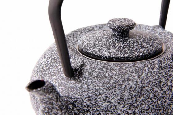 Tee Set - 4 Tassen, Teekanne und Erblühtee 4 