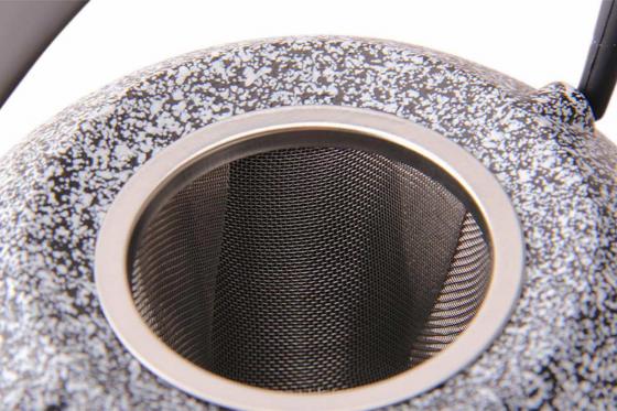 Tee Set - 4 Tassen, Teekanne und Erblühtee 5 