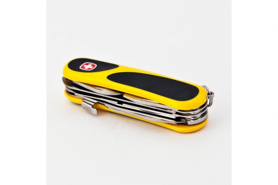 Wenger Sackmesser - mit Gravur auf Klinge, gelb 1 