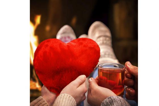 Wärmekissen Herz - für die Mikrowelle 1 