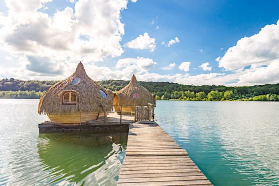 Cabane sur l'eau en famille - 1 nuit en famille avec petit-déjeuner  