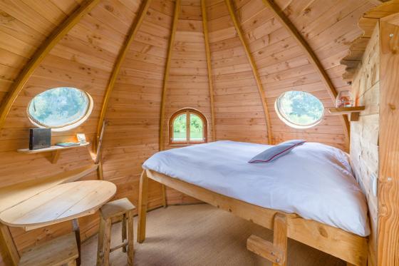 Übernachtung Hütte am See - 2 Nächte inkl. Frühstück für bis zu 6 Personen 6 