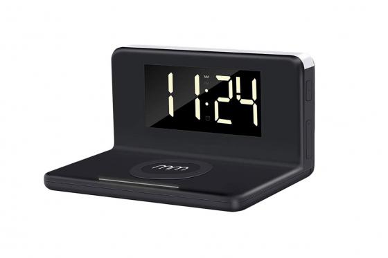 Réveil  - avec recharge sans fil et éclairage nocturne 1 