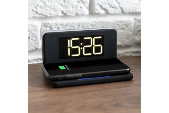 Réveil  - avec recharge sans fil et éclairage nocturne 2 