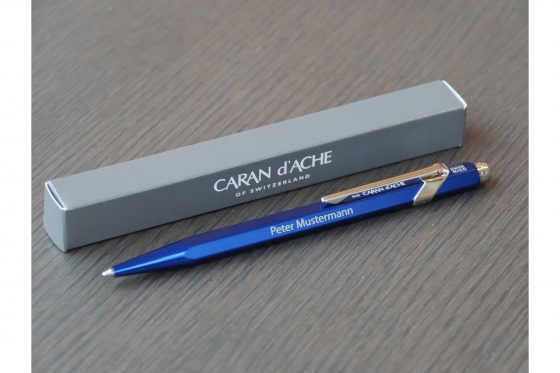 Kugelschreiber - Caran d'Ache mit Gravur 1 