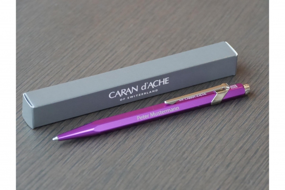 Kugelschreiber - Caran d'Ache mit Gravur 4 