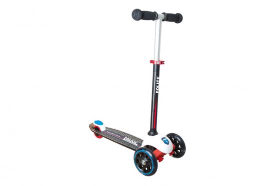 Trottinette police - avec roues lumineuses  