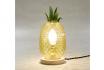 Tischlampe Ananas - aus Glas 