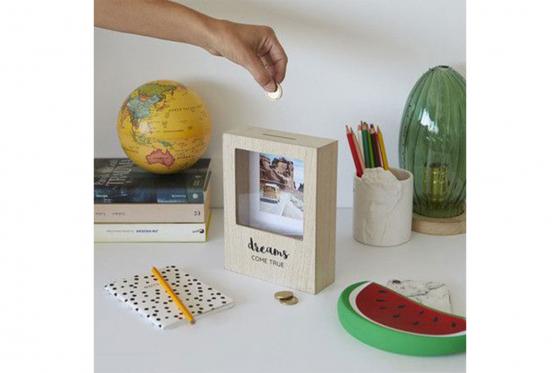 Spardose mit Fotorahmen - Dreams come true 2 