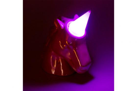 Tirelire licorne - avec corne lumineuse 5 