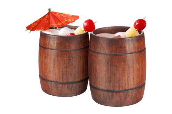 Verres tonneaux - Set de 2 1 