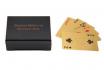 Cartes de poker Premium Gold - Avec gravure 