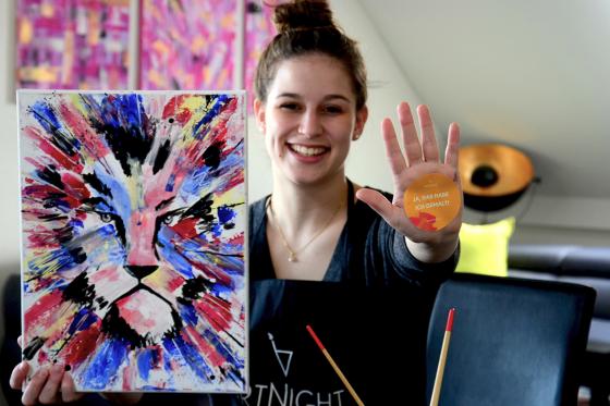 ArtNight@Home - Lieblingsbild Zuhause malen  