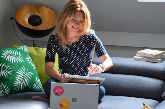 ArtNight@Home - Lieblingsbild Zuhause malen 1 