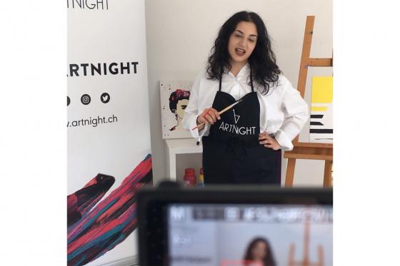 ArtNight@Home - Lieblingsbild Zuhause malen 3 