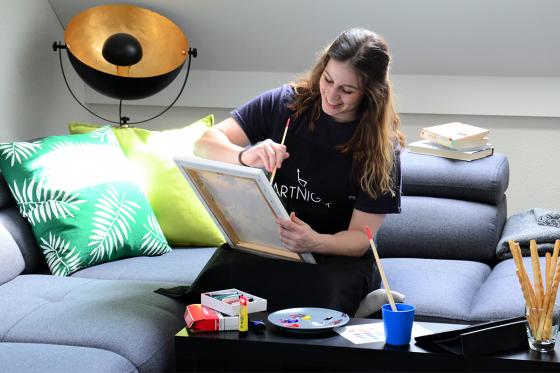 ArtNight@Home - Lieblingsbild Zuhause malen 5 