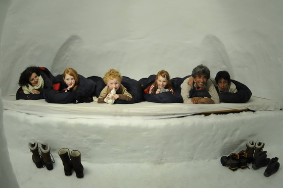 Nuit dans un igloo - à Zermatt + fondue  