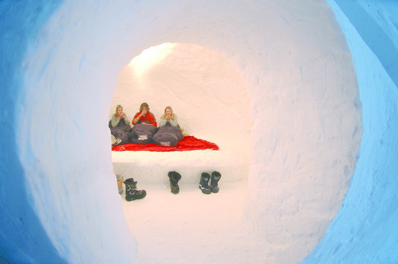 Nuit dans un igloo - à Zermatt + fondue 1 