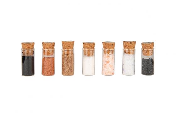 Internationales Salz-Set - 7 verschiedene Salze 1 