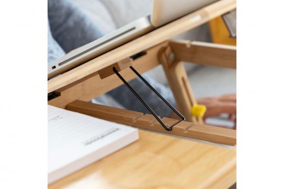Laptoptisch aus Bambus - multifunktionell 5 