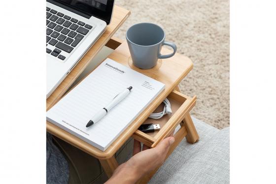 Laptoptisch aus Bambus - multifunktionell 6 