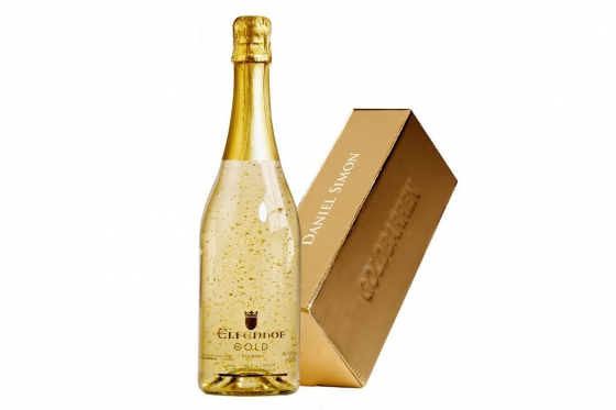 Gold Sekt - personalisierbar  