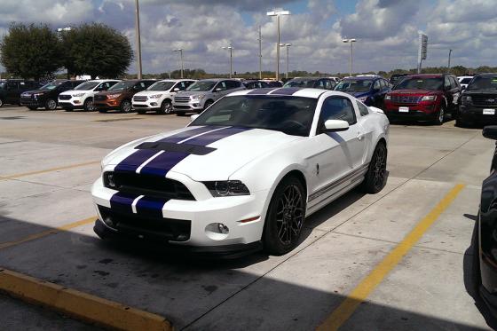 Ford Mustang Shelby GT500 mieten - für 1 Tag am Wochenende  