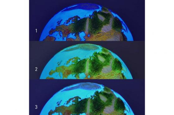 LED Lampe Erde - Dimmbar 3 