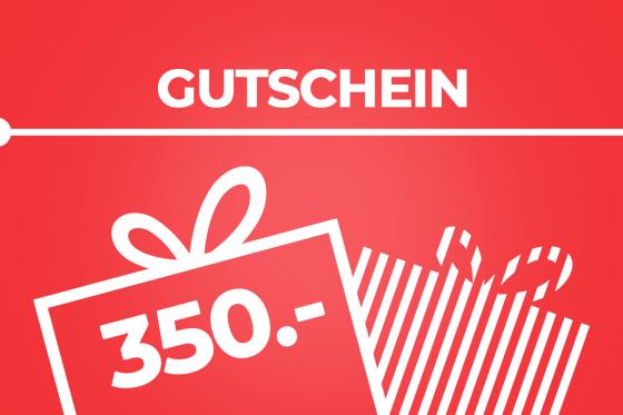 Geschenkgutschein CHF 350.- - Prämiengutschein UPC  