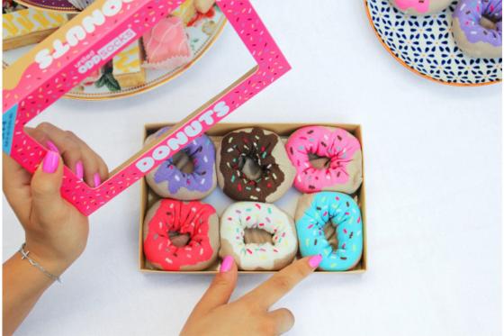 Donut-Socken - 6er-Set  