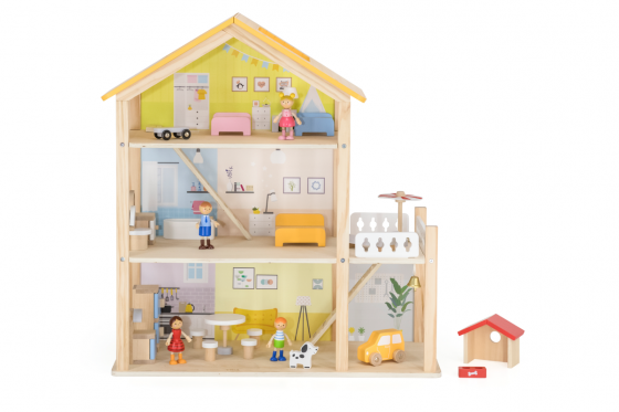 Maison de poupées - Incl. accessoires 1 