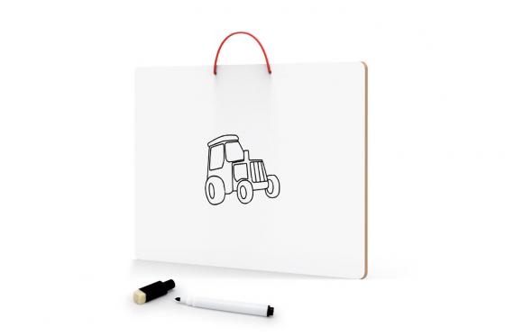 Puzzle magnétique du monde - incl. tableau blanc 2 