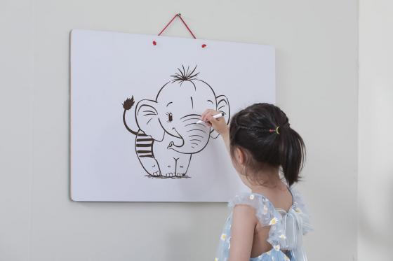 Puzzle magnétique du monde - incl. tableau blanc 4 