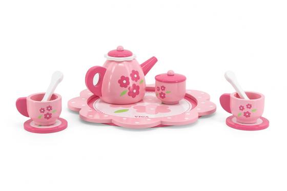 Tee-Set aus Holz - 9-teilig 2 