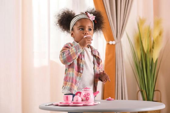 Tee-Set aus Holz - 9-teilig 3 