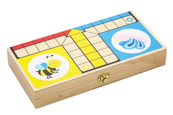 Mensch ärgere dich nicht - Kinderspiel mit Tier-Spielfiguren 1 