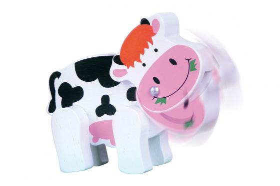 Motorikspiel Kuh - aus Holz 1 