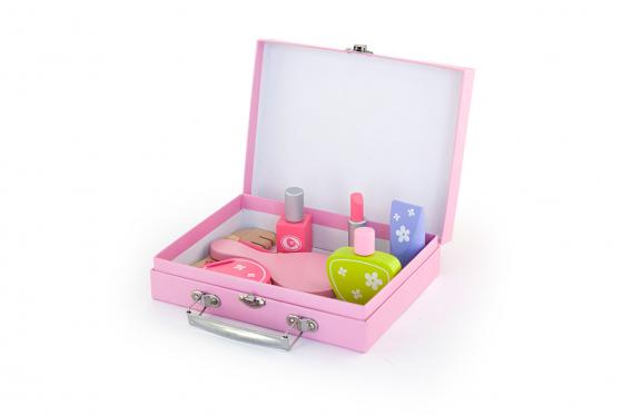 Beauty-Set aus Holz - inkl. Kosmetikkoffer 1 