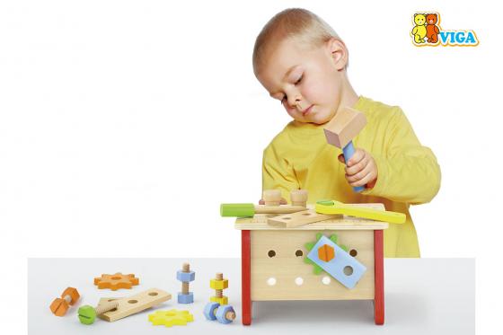 Mini Établi - En bois 2 