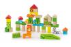Zoo en blocs de bois - 50 pièces 