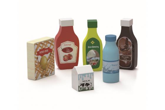 Set d'aliments - En bois 3 