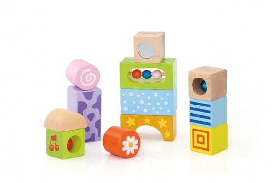 Blocs de construction sonores - En bois  